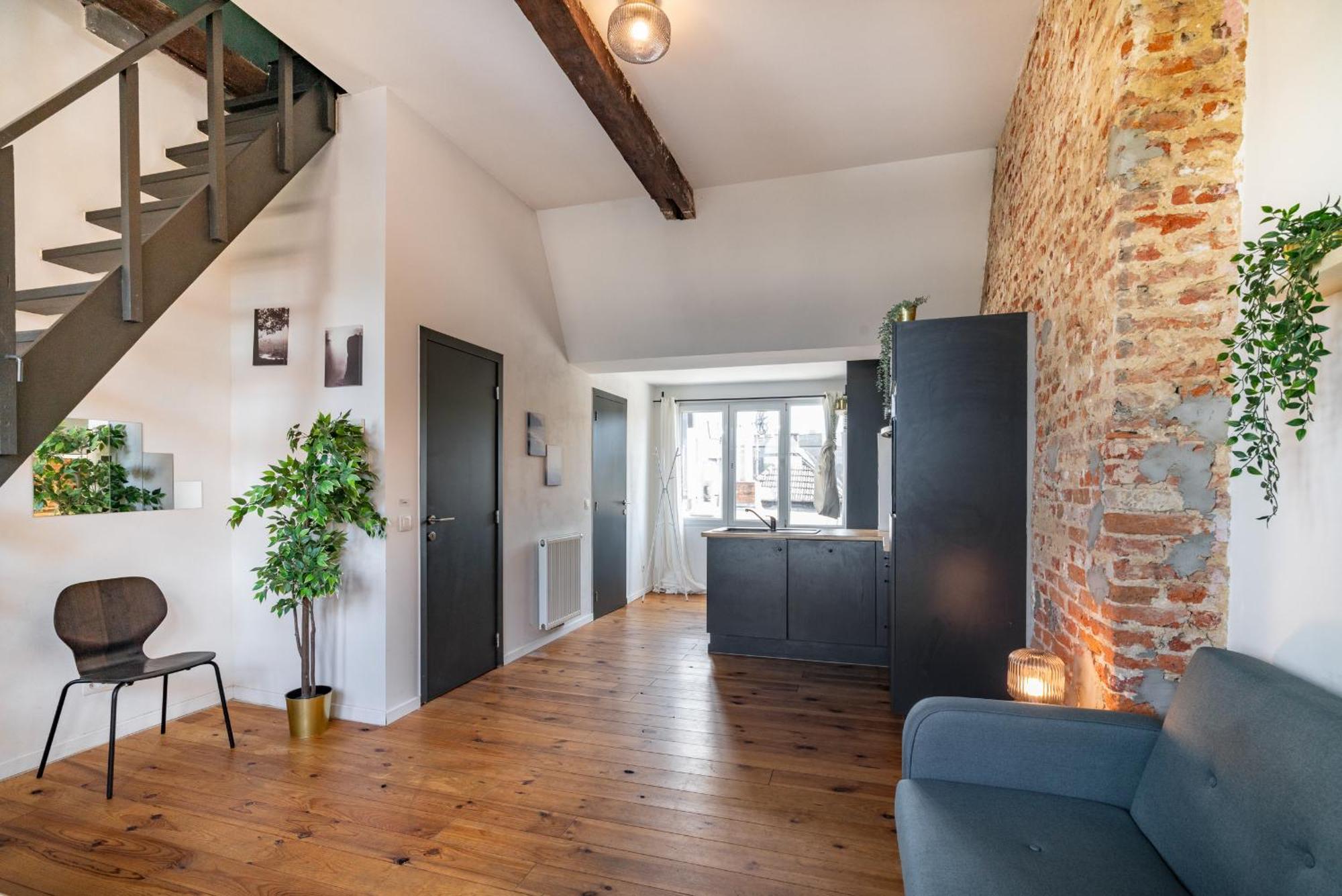 Charming Two-Bedroom River Side Apartment Antuérpia Exterior foto