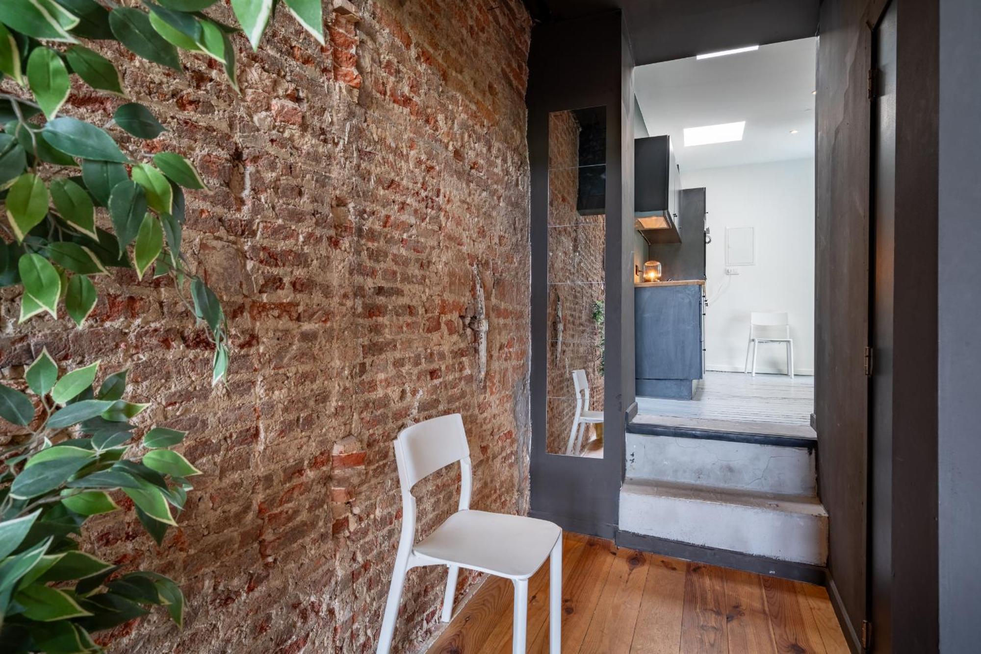 Charming Two-Bedroom River Side Apartment Antuérpia Exterior foto